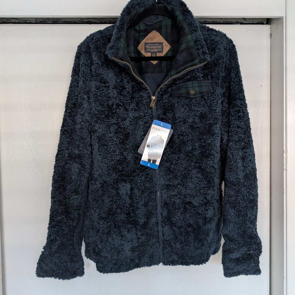 NWT Fuzzy Pendleton Jacket NWT - image 2
